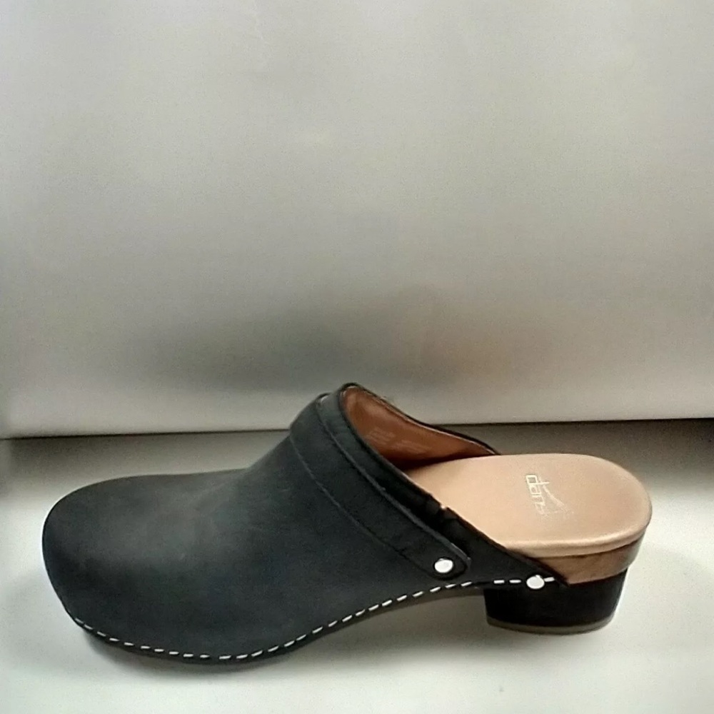 Dansko Marty Nubuck Leather Comfort Mules Women's sz 8.5(39)